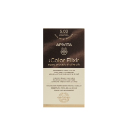 Apivita Color Elixir 5.03 Castaño Claro Natural Dorado