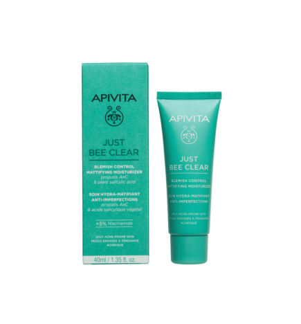 Apivita Just Bee Clear Crema Matificante 40 ml