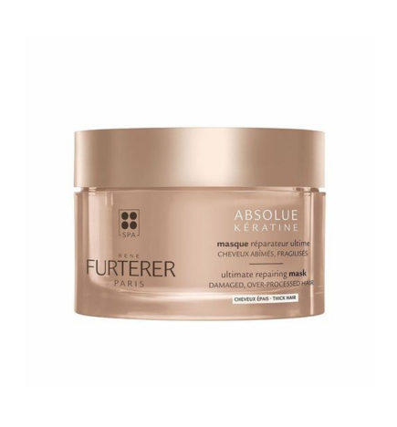 Rene Furterer Absolue Keratine Mascarilla Reparación Extrema Cabello Grueso 200 ML