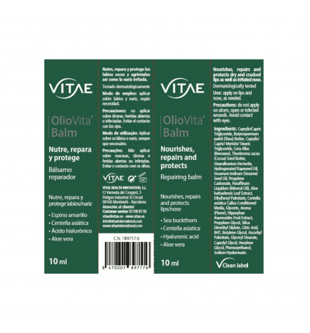 Vitae OlioVita Balm Reparador 10ml