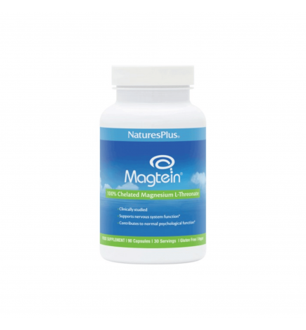 NaturesPlus Magtein Treonato de Magnesio 90 Cápsulas