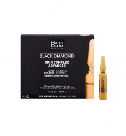 Martiderm Black Diamon Skin Complex+ 30 Ampollas