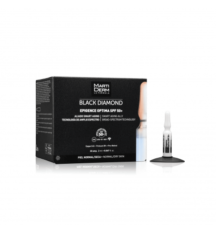 Martiderm Black Diamond Epigence Optima SPF 50+ 30 Ampollas