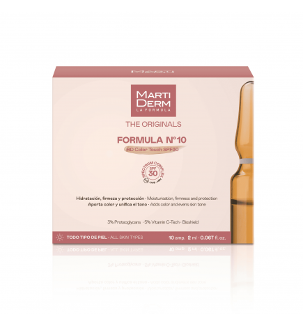 Martiderm The Originals Formula Nº 10 HD Color Touch SPF+30 10 Ampollas