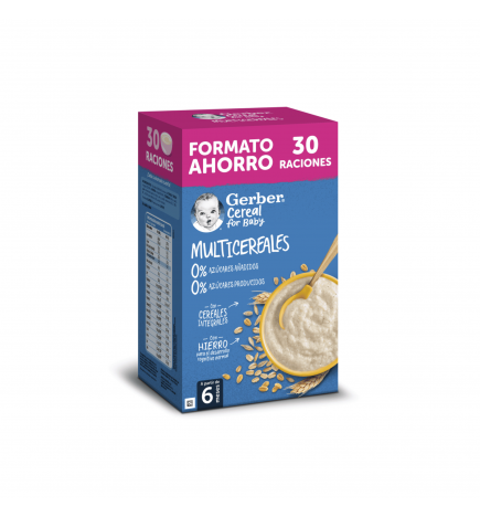 GERBER Multicereales 620g FORMATO AHORRO