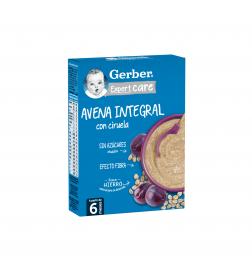 GERBER Expertcare Avena Integral con Ciruela 250g