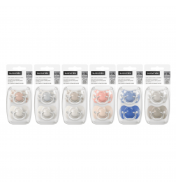 Suavinex Chupete Silicona SX Pro Fisiológico Simétrico 6-18m 2U