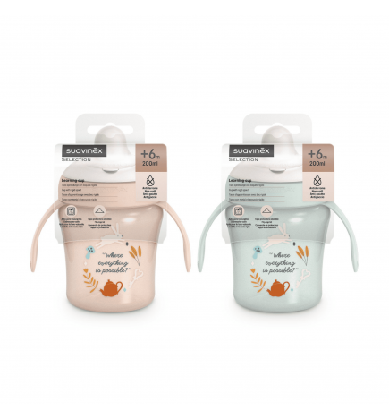 Suavinex Selection Learning Cup Antiderrame 200ml 6m 1U