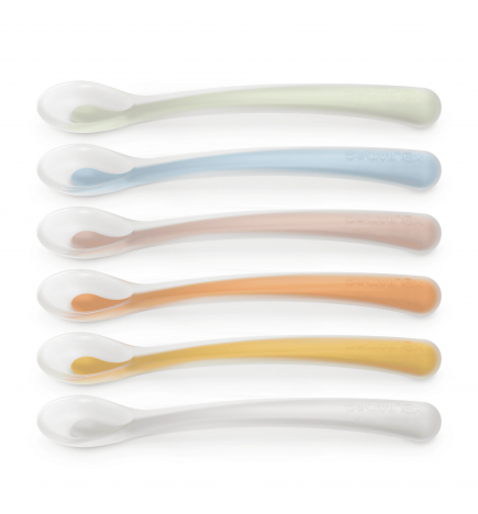 Suavinex Selection Cuchara Silicona 4m 1U