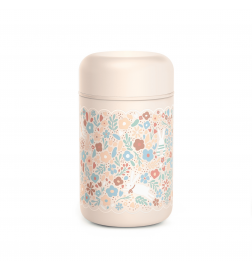 Suavinex Selection Termo Papilla Acero Inox Beige 400ml 0m