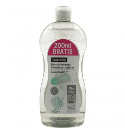 Suavinex Detergente Biberones y Tetinas 750ml