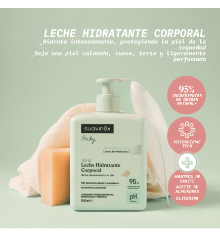 Suavinex Baby Leche Hidratante Corporal 500ml