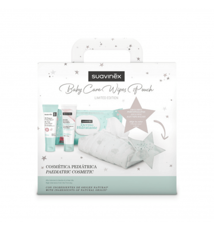 Suavinex Baby Care Wipes Pouch Cosmética Pediátrica Blue