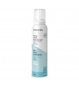 Suavinex Spray Nasal Agua de Mar Isotonica Higiene Diaria 120ml +3A