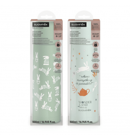 Suavinex Selection Termo Liquidos Acero Inox Wonder Verde 500ml 1U