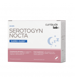 Cumlaude Lab Serotogyn Nocta Sueño Complemento Alimenticio 30 Cápsulas