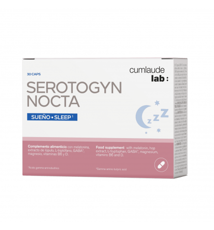 Cumlaude Lab Serotogyn Nocta Sueño Complemento Alimenticio 30 Cápsulas