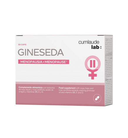 Cumlaude Lab Gineseda Menopausia Complemento Alimenticio 30 Cápsulas
