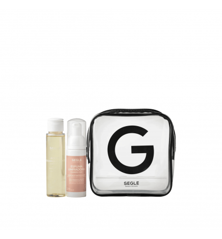 Segle Pack Doble Limpieza Viaje Aceite Limpiador 75ml + Espuma Limpiadora 50ml