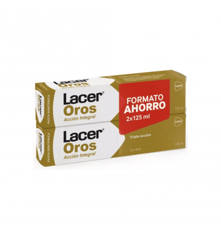Lacer Oros Duplo Pasta 2 x 125 ml