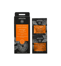 Apivita Mascarilla Express Luminosidad Naranja 2 Unidades