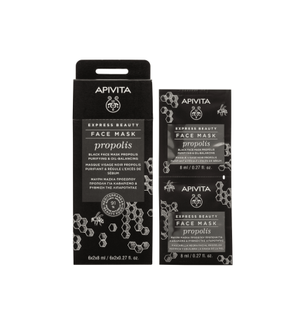 Apivita Mascarilla Express Limpieza Propóleo 2 Unidades